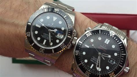 rolex submariner vs omega seamaster 300 master|Rolex vs Omega Seamaster review.